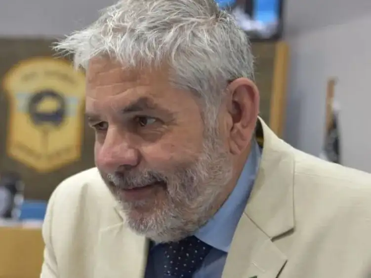 Luis Albrieu, el intendente agredido.