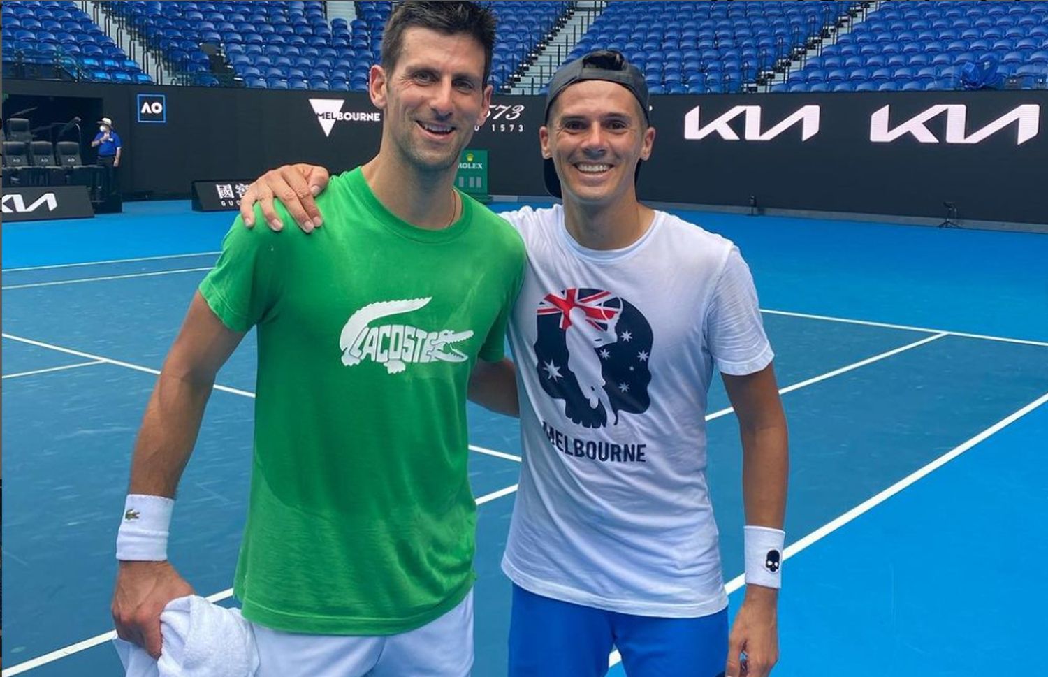 Djokovic fue incluido y debutará ante Kecmanovic