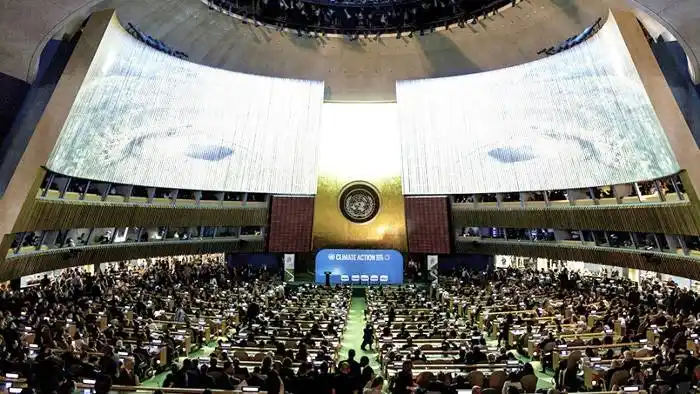 Fernández participa por primera  vez de forma presencial de la  cumbre de la ONU