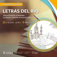 Presentan el Libro “Letras del Río”