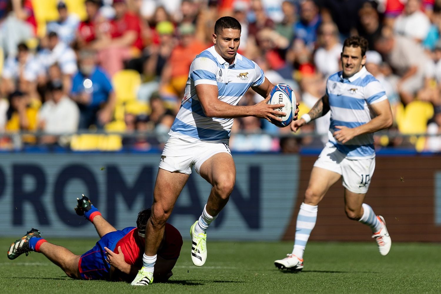 Los Pumas arrasaron ante Chile y sueñan con clasificarse en el Mundial de Rugby