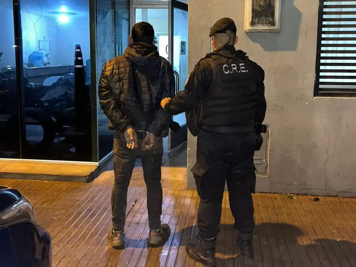 El sujeto fue trasladado a sede policial.