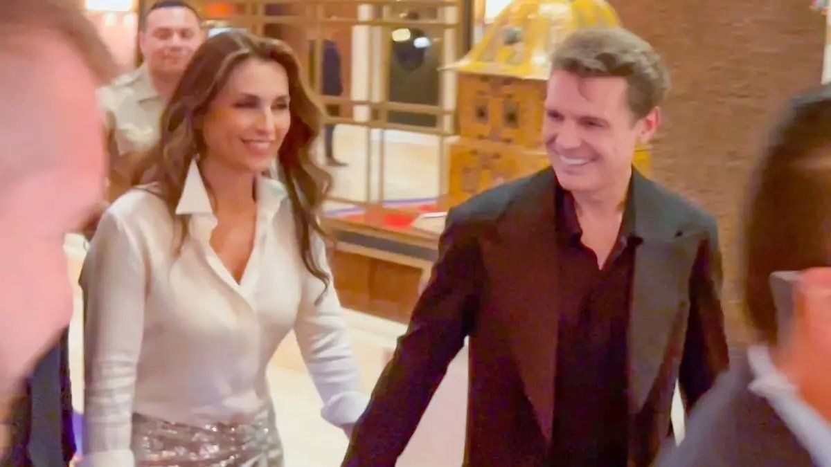 Luis Miguel y Paloma Cuevas