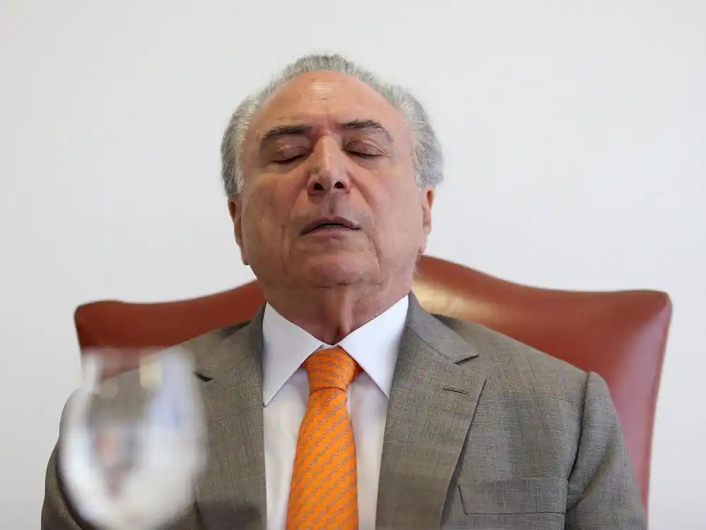 Se entregó Michel Temer
