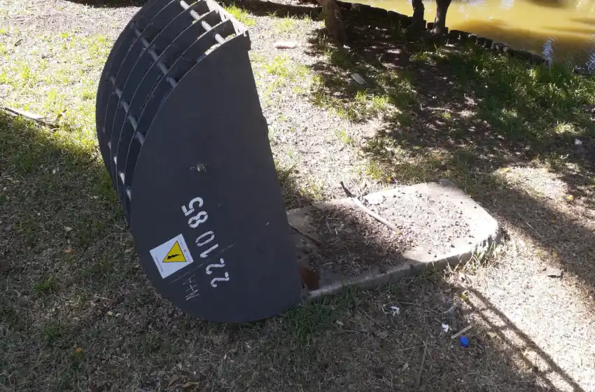 Pese a la presencia de gendarmes, crece el vandalismo, los arrebatos y el robo de cables en el Parque Independencia