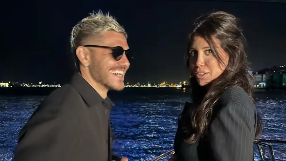Una de las fotos con Wanda Nara que desarchivó Mauro Icardi