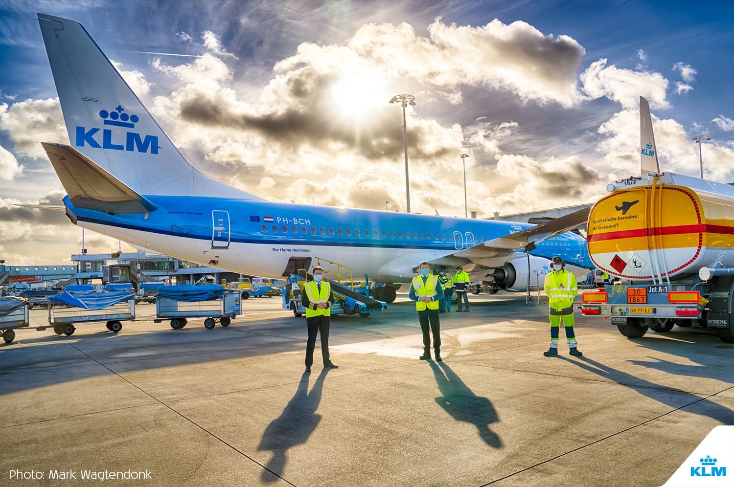 KLM, Shell y el gobierno de los Países Bajos realizan el primer vuelo de pasajeros con combustible de aviación sintético sostenible