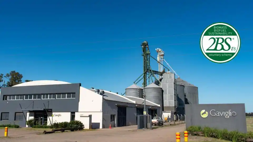 Gaviglio está certificada frente a la autoridad europea como primera entidad de acopio