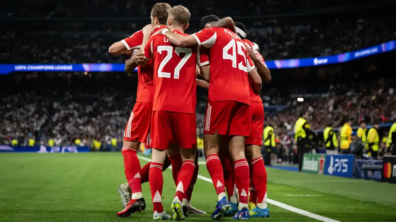 Bayern Munich sacó ventaja en Madrid.