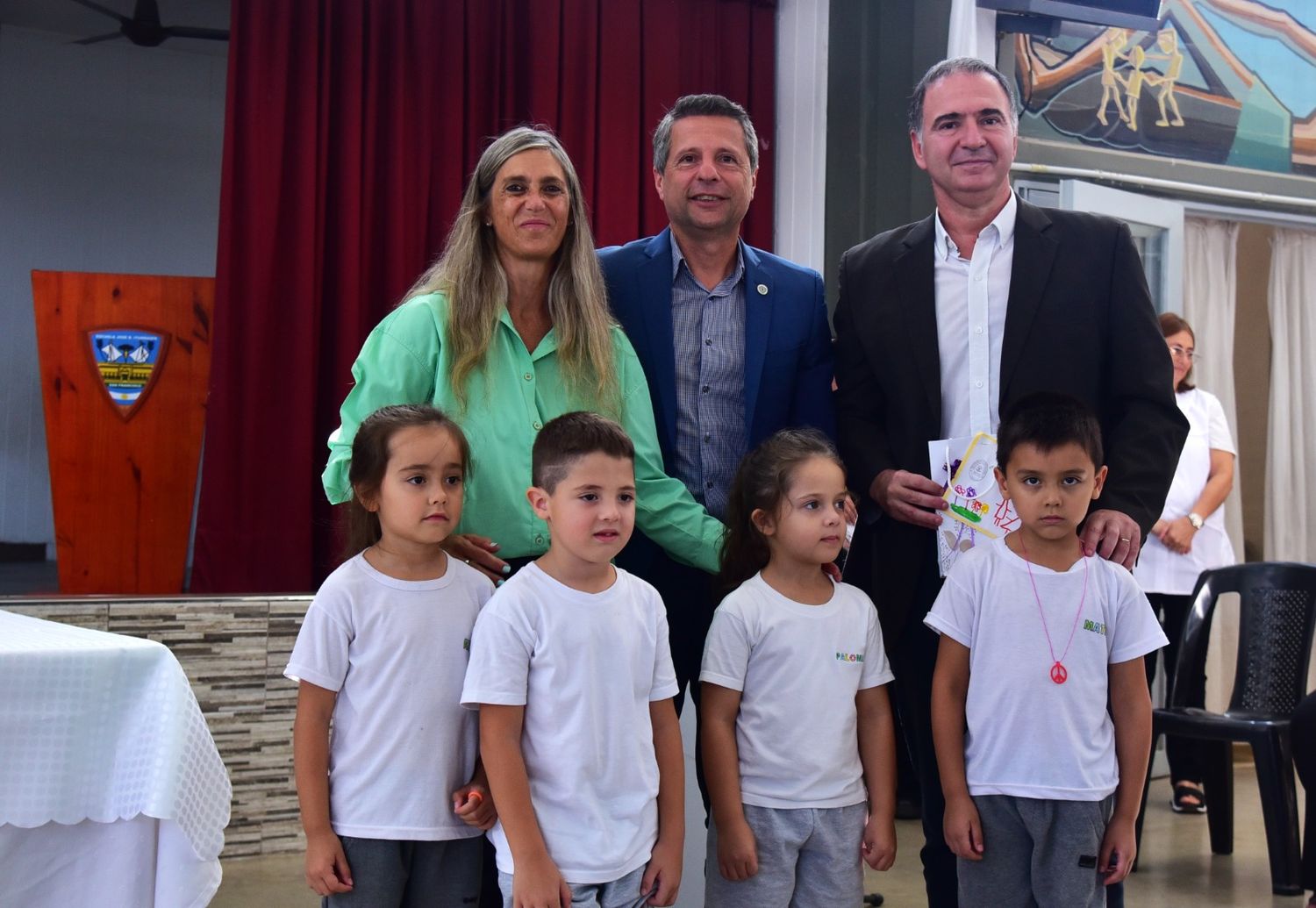 Firmaron convenio para construir una sala de 3 en el jardín Iturraspe