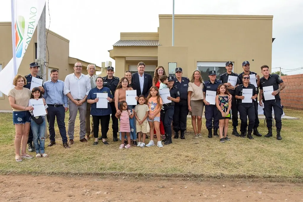 Viviendas para policías en San Cayetano