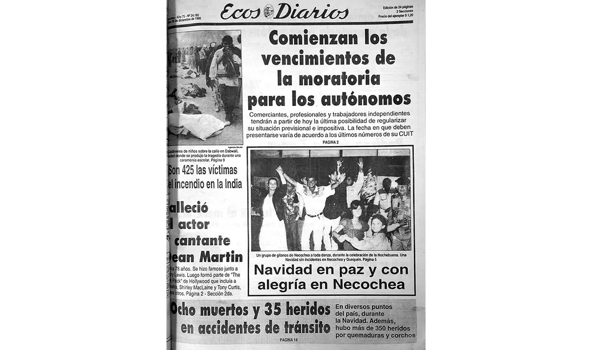 Martes 26 de diciembre de 1995