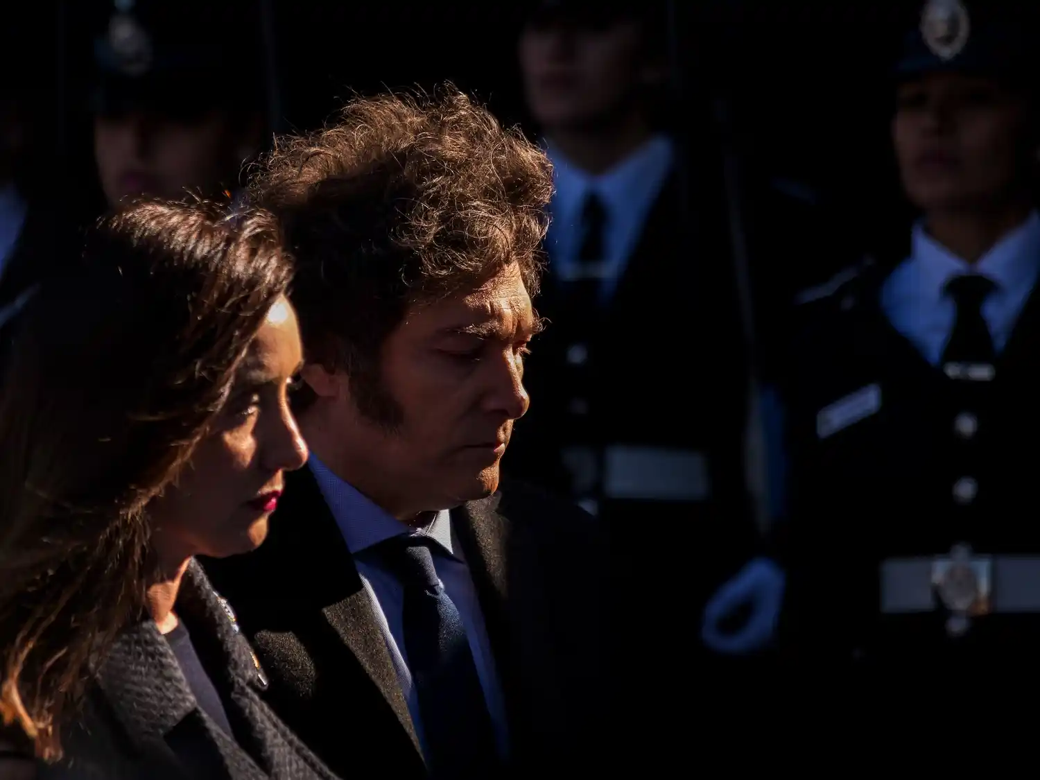 Milei y Villarruel conmemoran el Día de la Bandera en actos diferenciados