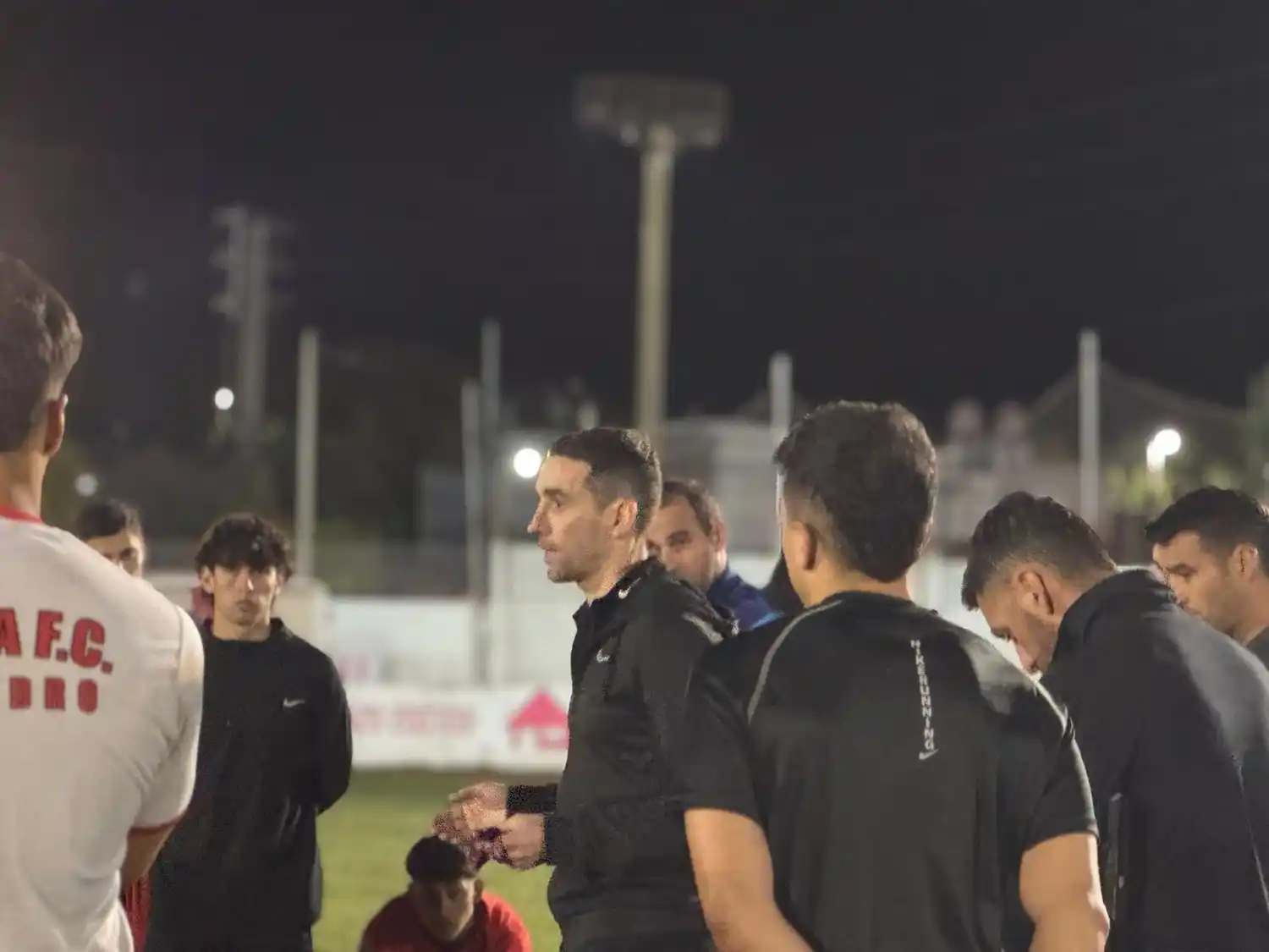 Franzoia dirigió su primer entrenamiento a cargo de la preselección de San Pedro.