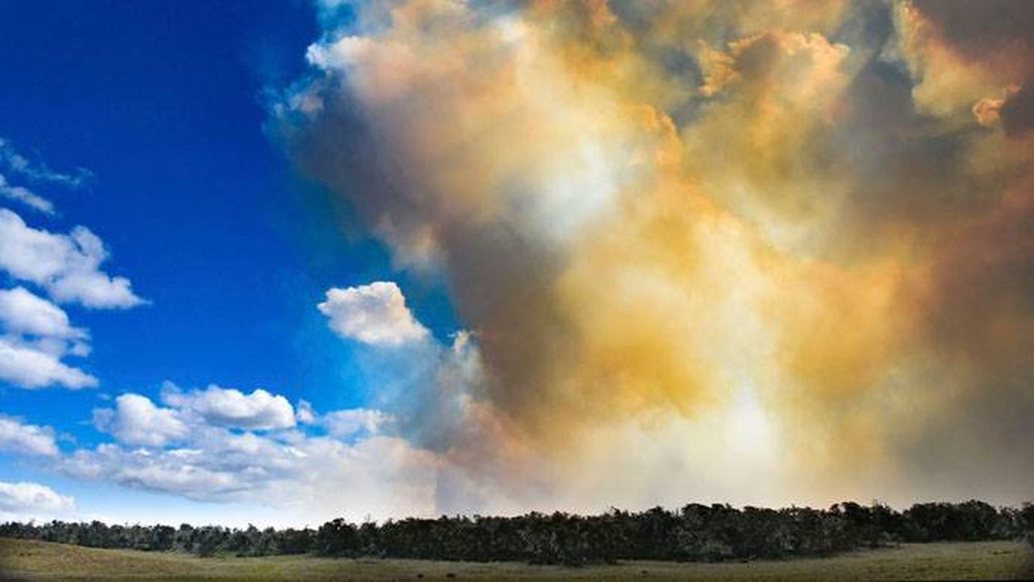 El incendio forestal en Tierra del Fuego está contenido, pero no controlado