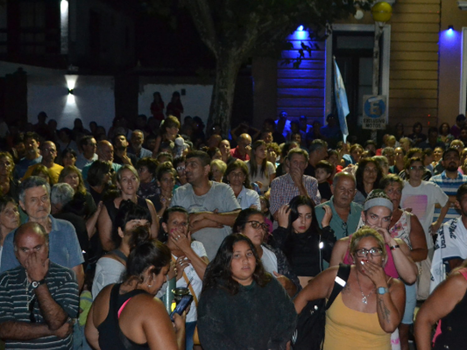 Marcha por inseguridad: vecinos y comerciantes pidieron más "patrullaje" en los barrios
