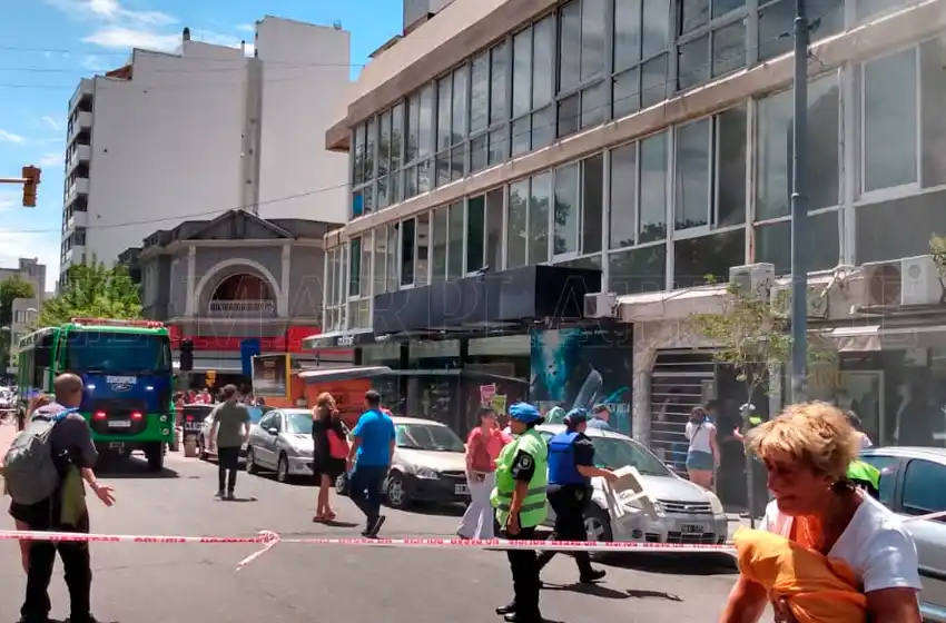 Se incendió el depósito de la galería Lafayette