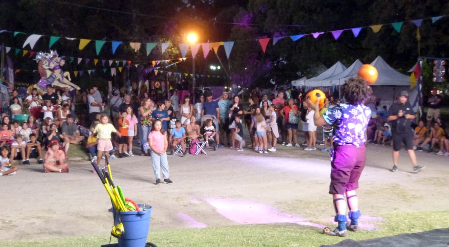 Mucho público. Recorrió el festivalódromo el fin de semana
