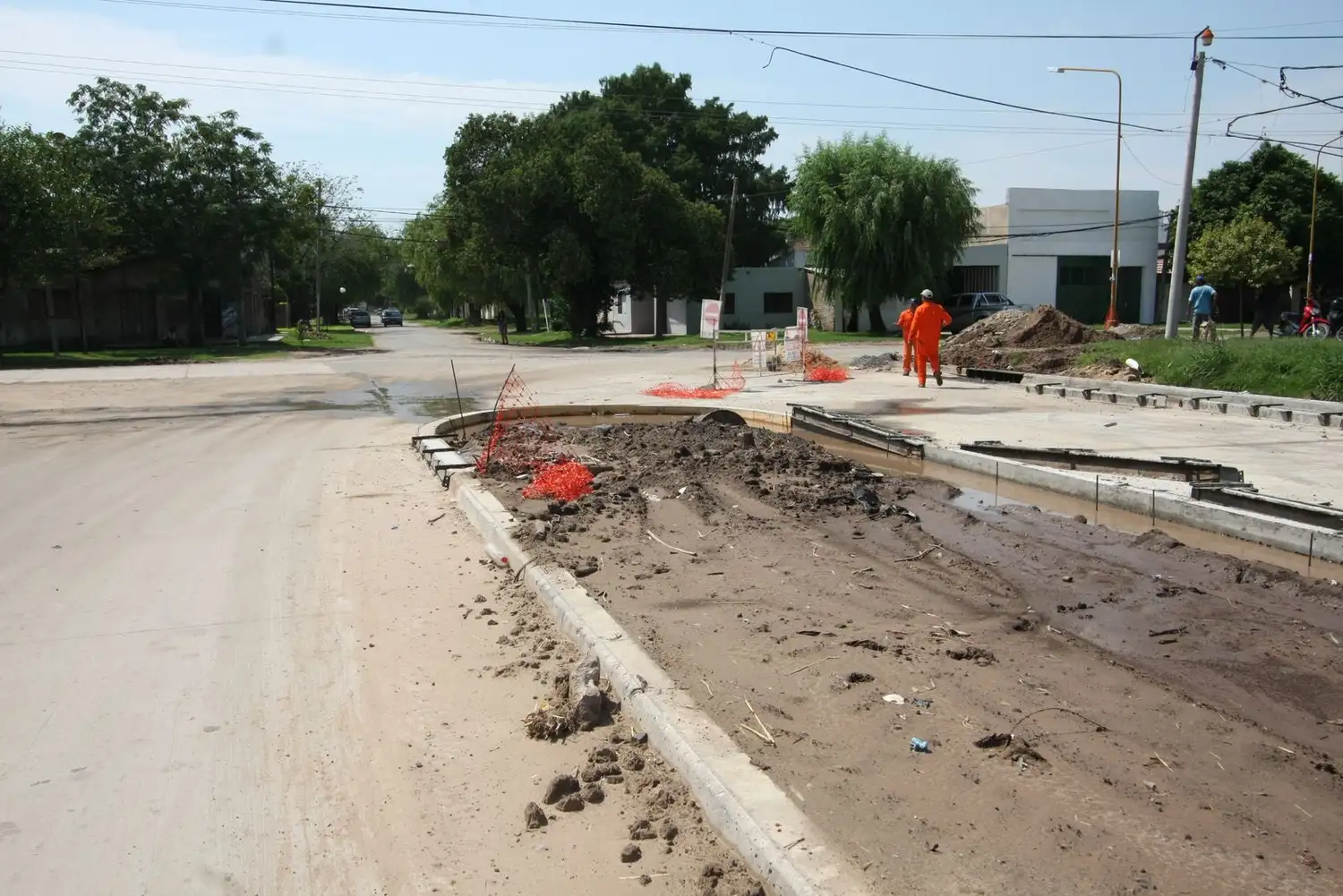 La construcción de la nueva avenida French alcanzó un avance cercano al 40%