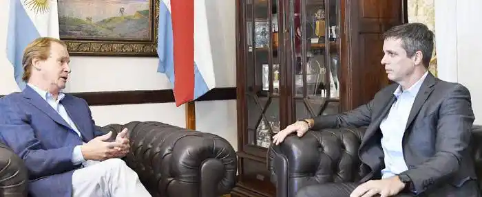 Bordet y Cresto analizaron las obras públicas y su impacto en la generación de trabajo en Concordia