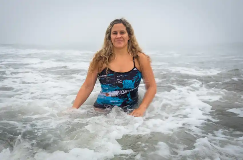 Nadó en Malvinas y ahora cruzará el Canal de la Mancha