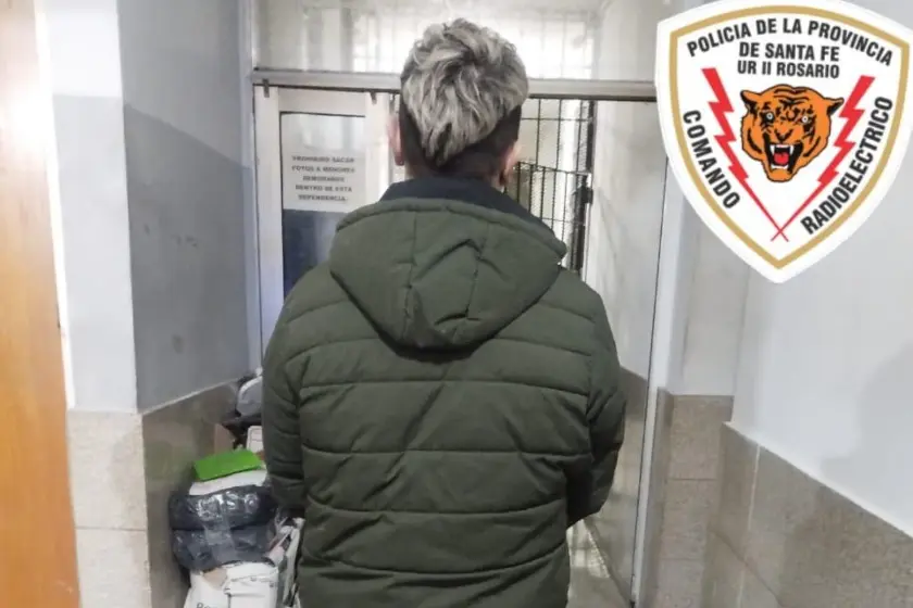 Lo descubrieron caminando sobre techos en zona norte, agredió a la policía y terminó detenido.
