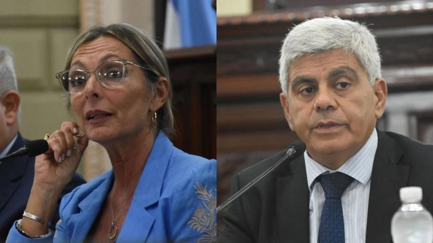 Ante Diputados, Balangione y Baclini empezaron la despedida de sus cargos