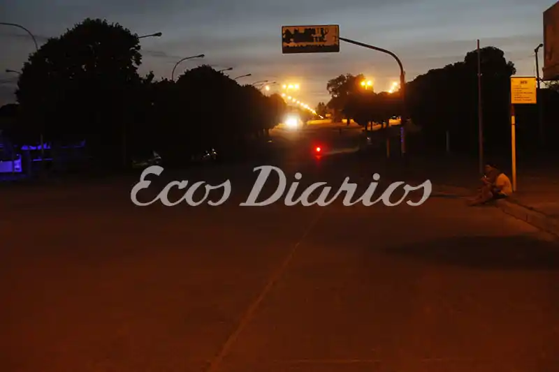 Deficitaria iluminación en las calles