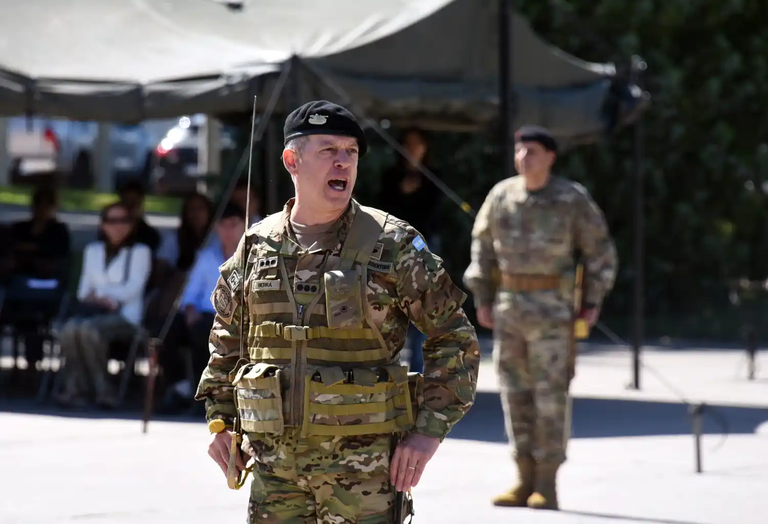 El Coronel Diego Ignacio Berra asumió como nuevo comandante de la 1ra Brigada Blindada “Brigadier General Martín Rodríguez”
