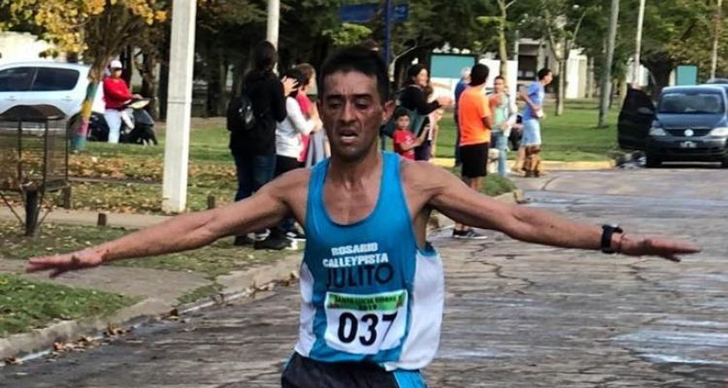 Luis Lavezzi y Patricia Ponce lideraron la Santa Lucía Corre