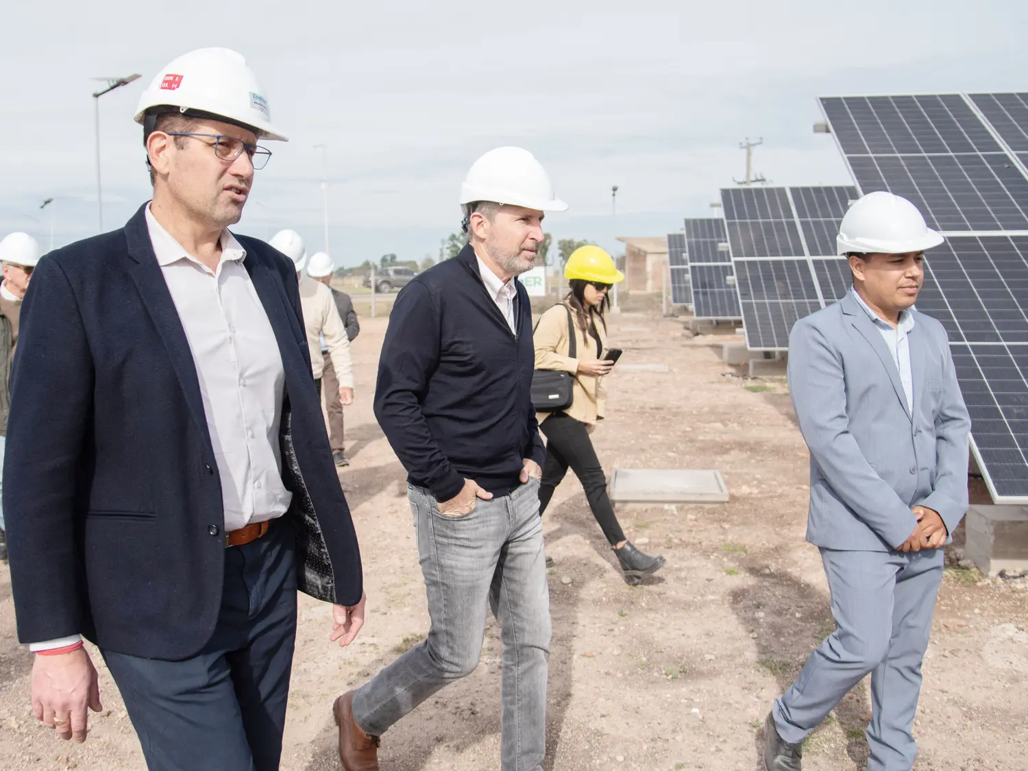 Frigerio inauguró en Arroyo Barú un parque solar con una inversión de 600 millones de pesos