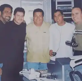 Lalo Rodríguez con Ismael Miranda. Foto Instagram