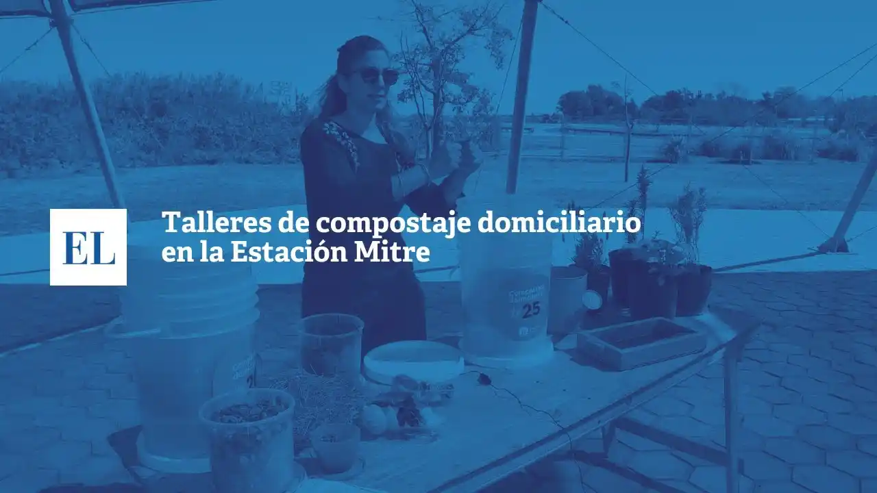 TALLERES DE COMPOSTAJE DOMICILIARIO EN LA ESTACIÓN MITRE