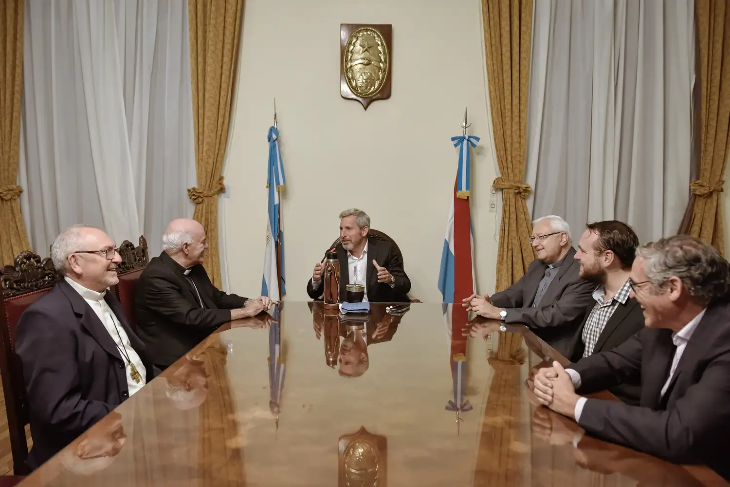 Frigerio destacó el trabajo social y espiritual de la Iglesia en los sectores vulnerables