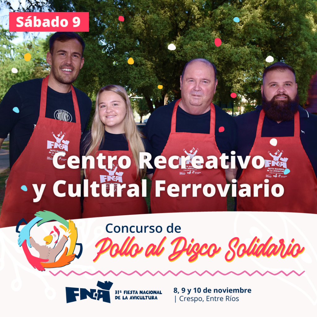 Pollo al disco solidario FNA 2024