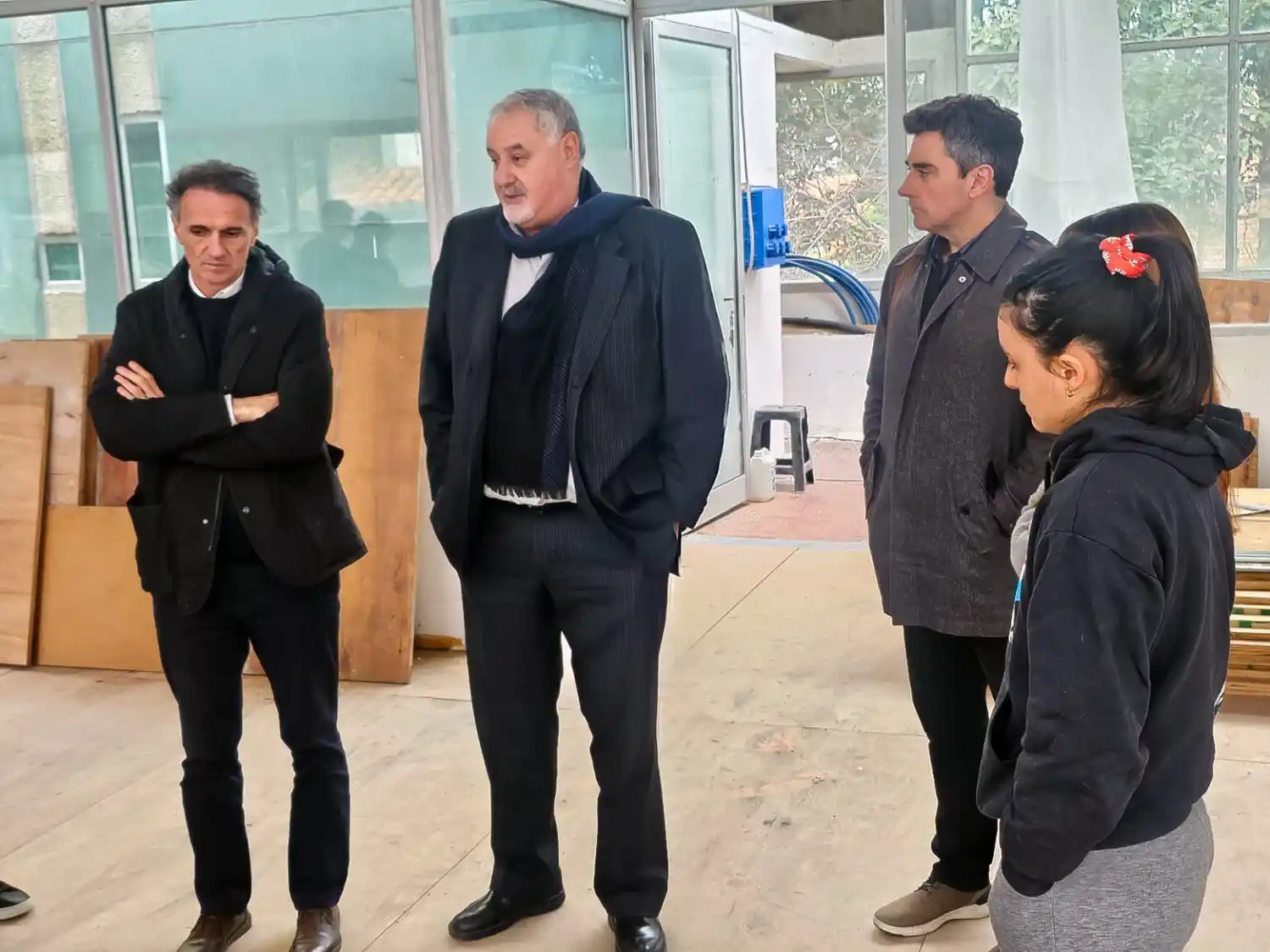 El ministro de Infraestructura y Servicios Públicos de la Provincia de Buenos Aires, Gabriel Katopodis, visitó la Universidad Nacional de Mar del Plata.