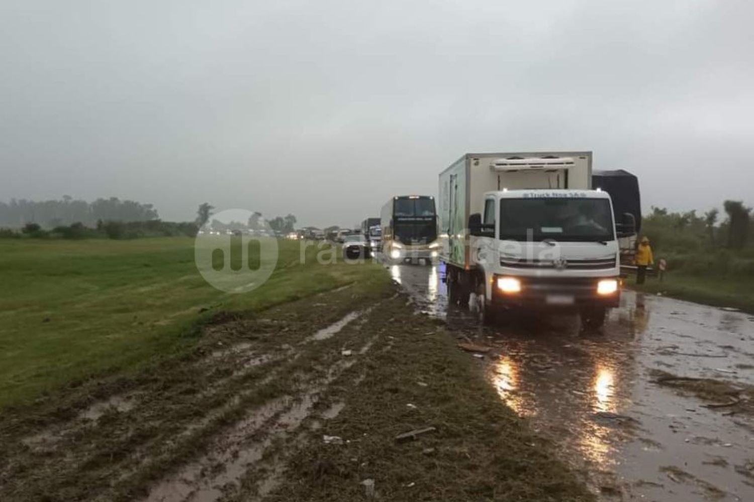 Ruta Nacional 34 totalmente cortada por un accidente fatal