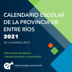 Calendario Escolar 2021 Entre Rios