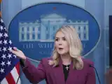 Karoline Leavitt, secretaria de Prensa de la Casa Blanca.