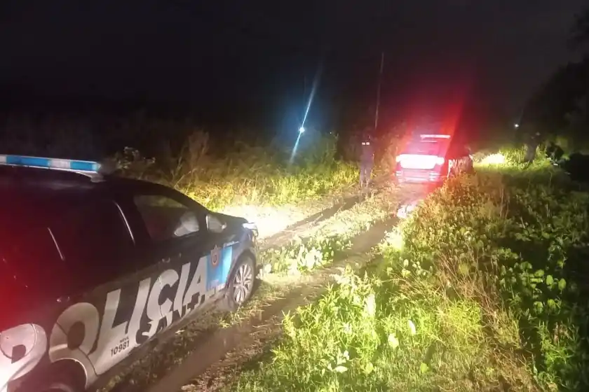 Persecución policial en Pérez.