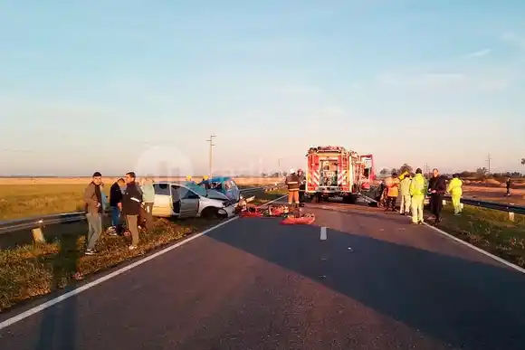 Violento accidente sobre la Ruta Nacional 19: un hombre perdió la vida