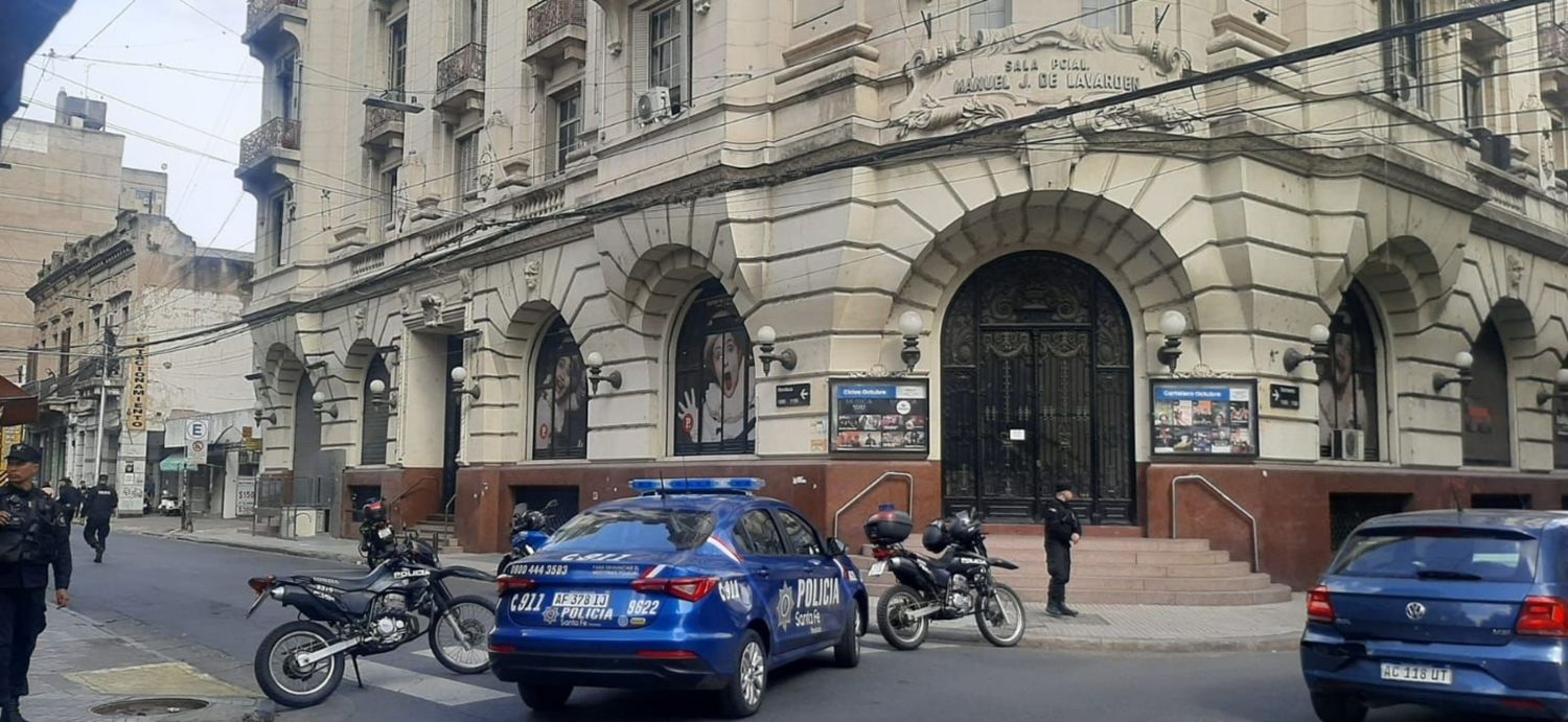 Amenaza de bomba en Plataforma Lavardén