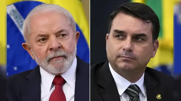 Luis Inacio “Lula” da Silva y Flavio Bolsonaro.

Foto: Agencia NA