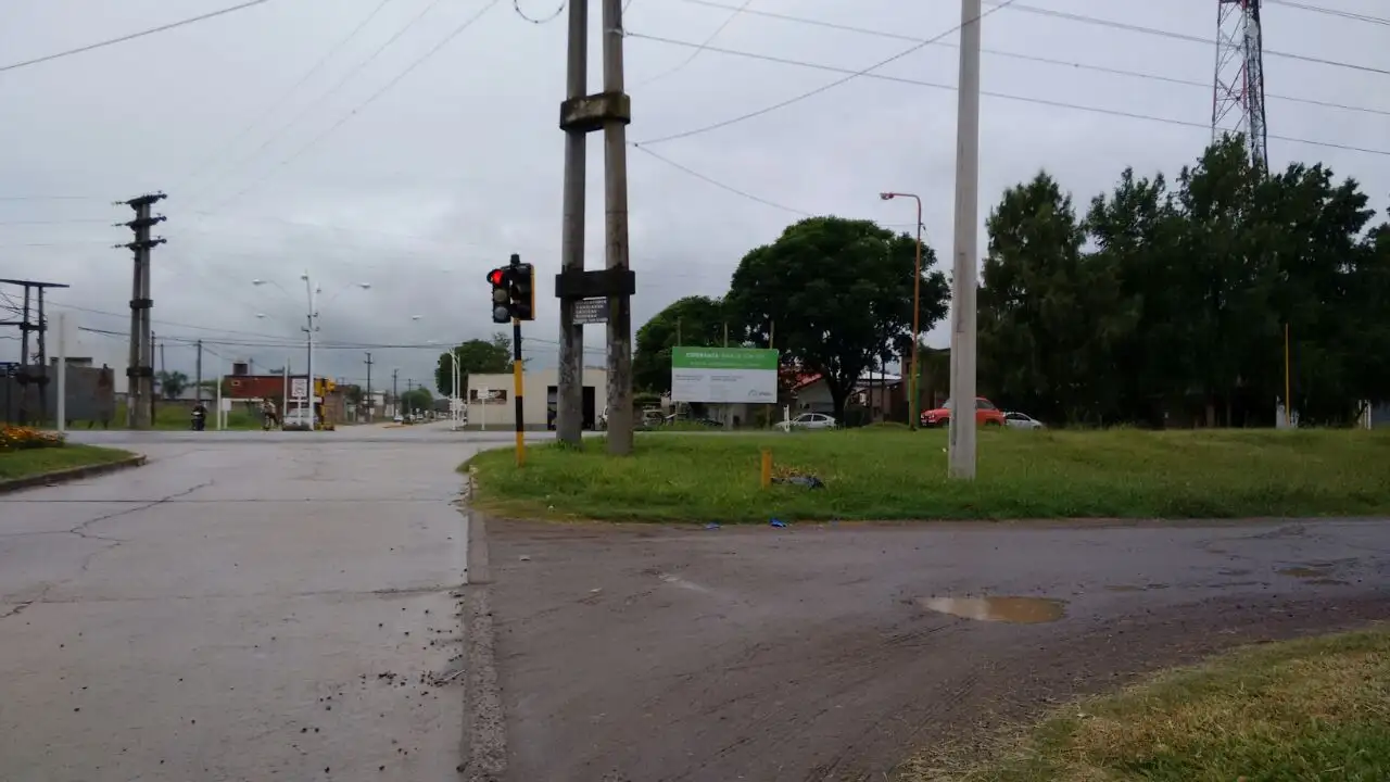Sigue cortada la ruta 6 entre Esperanza y Nelson