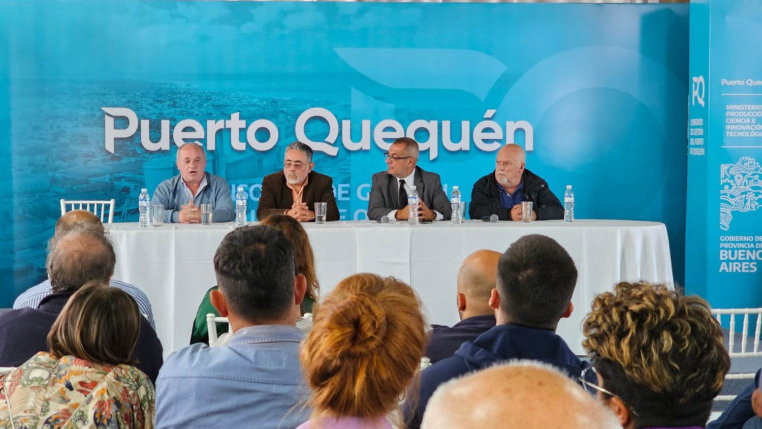 Homenaje en Puerto Quequén