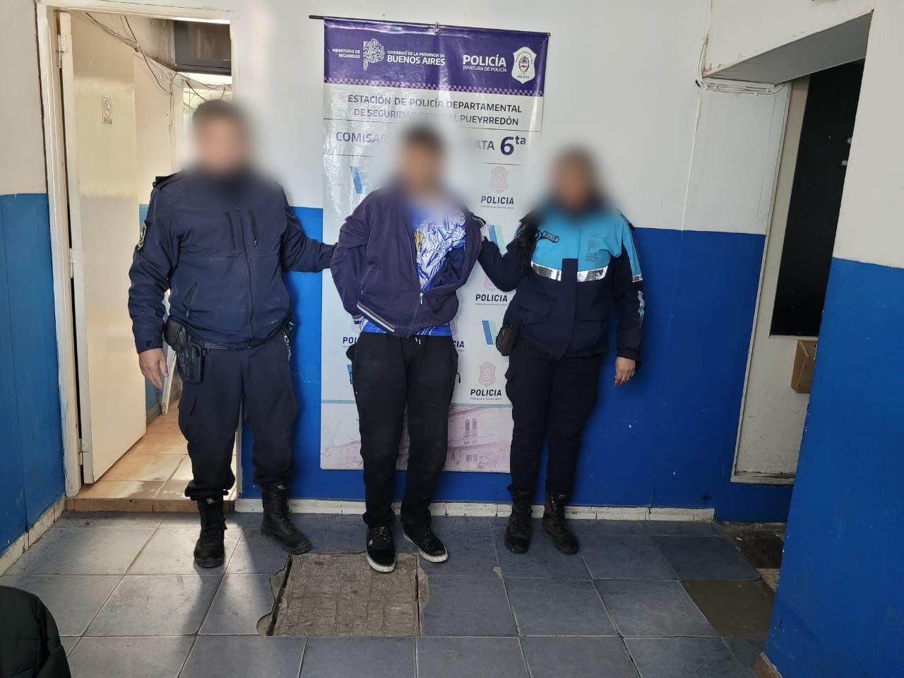 Detuvieron a un hombre tras un intento de entradera armado con un palo de escoba