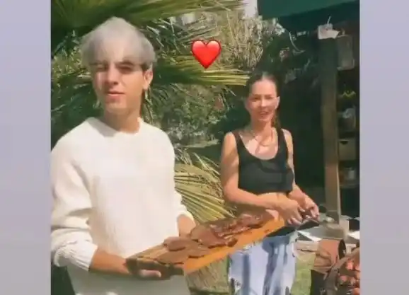 Rusherking habló de su relación con los hijos de China Suárez