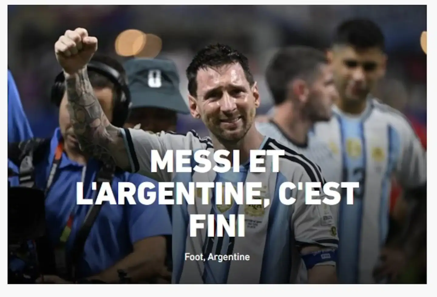 El retiro de Messi recorrió el mundo: así reaccionaron los principales diarios deportivos - 3