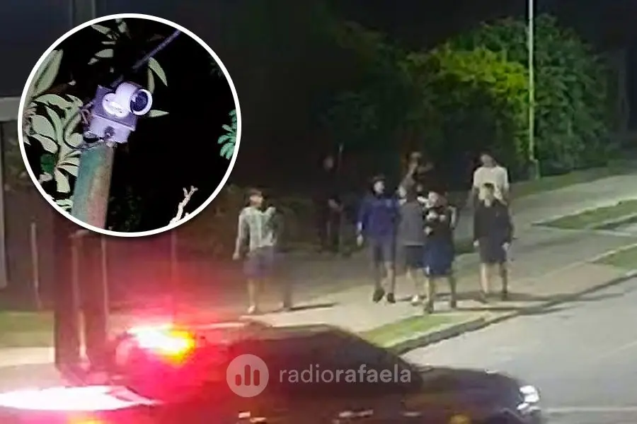 VIDEO | Una "travesura de adolescentes” dañó una cámara de $2500 dólares de la Municipalidad de Rafaela