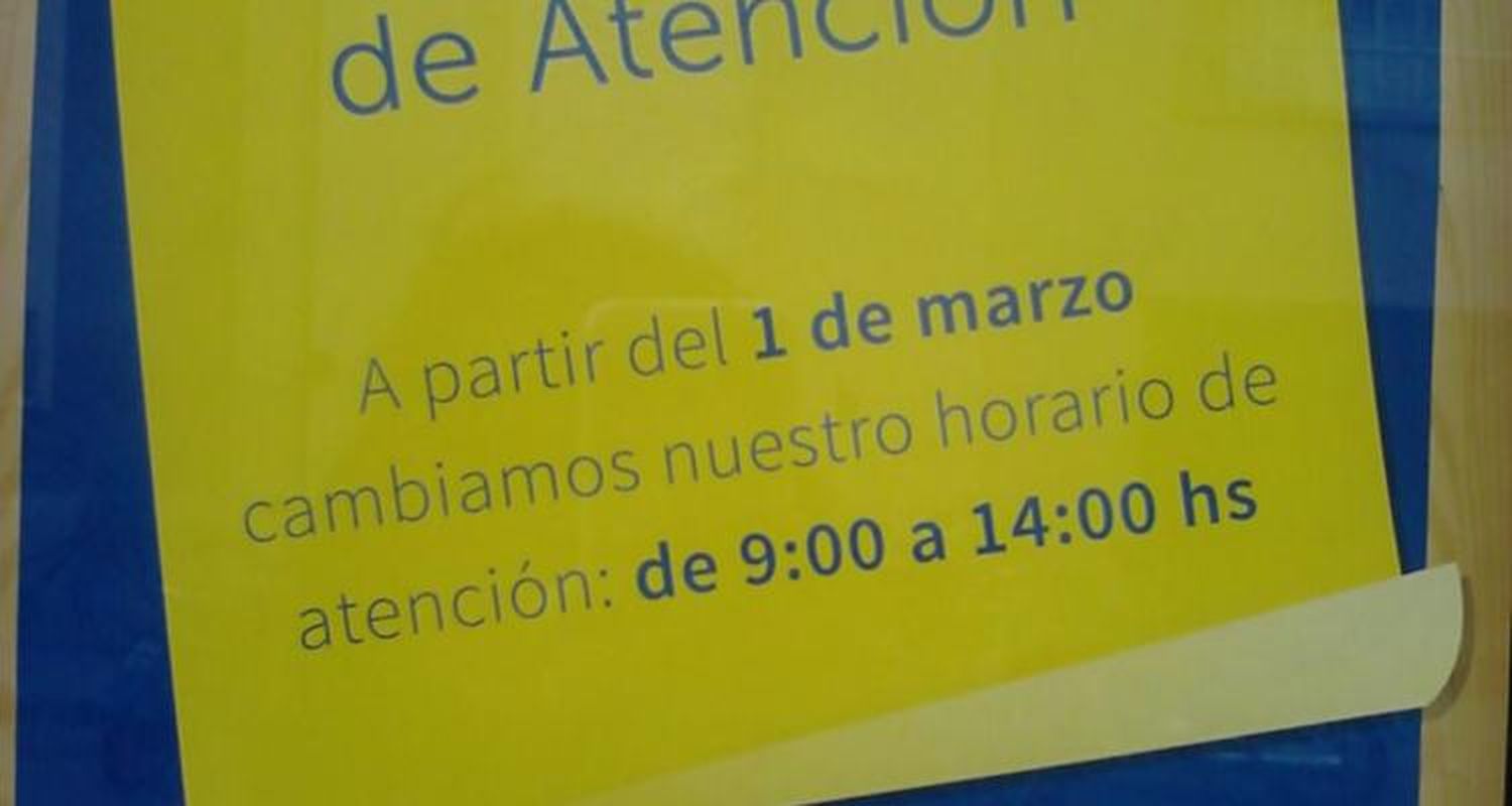 El Banco Industrial cambió su horario